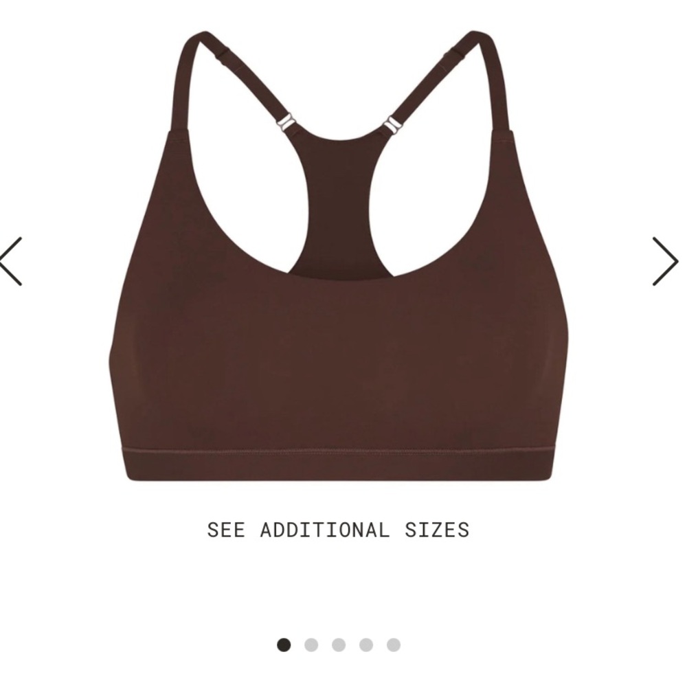 SKIMS Fits everybody scoop neck racerback in cocoa